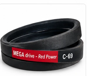 MEGA DRIVE C V-belt folded product illustration